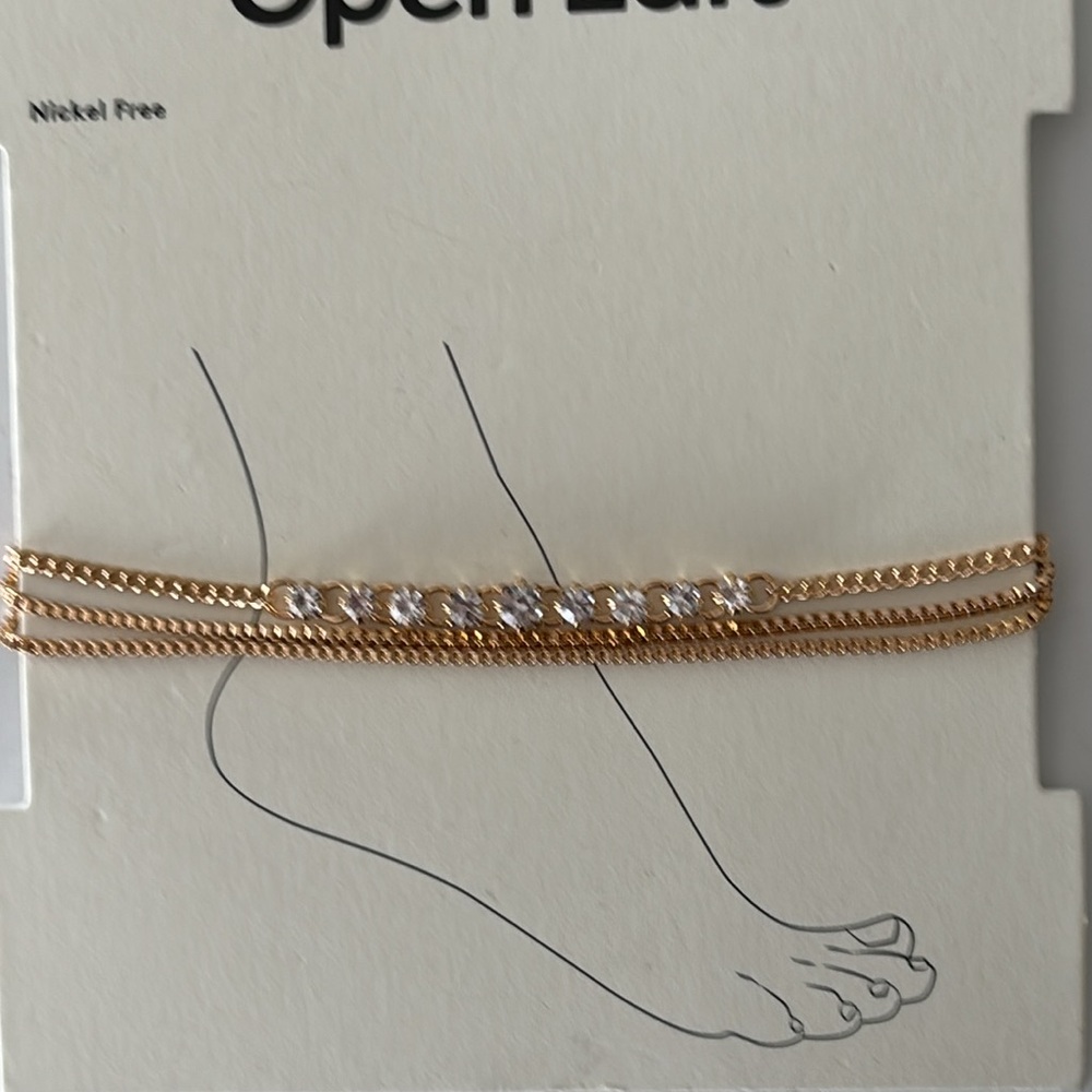 Open Edit Layered Anklets - Picture 3 of 5